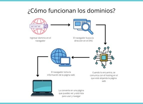 como entrar al dominio de una pagina web